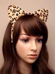 Leopard hårbøjle ører